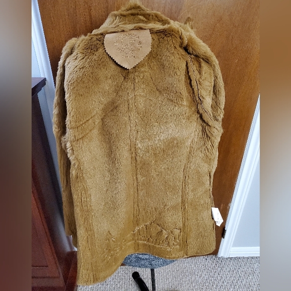 Northern Lifestyle Canada Faux Suede Brown Jacket - Picture 11 of 12